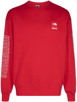 Supreme: Красный свитшот 
