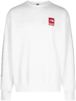 Supreme: Белый свитшот 