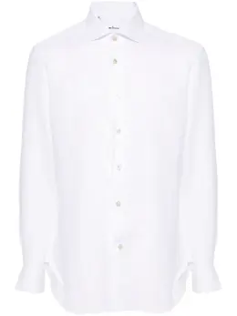 Kiton: Льняная рубашка 