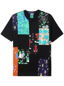 Junya Watanabe: Хлопковая футболка 