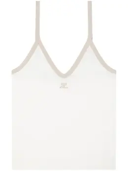 Courrèges: Хлопковая майка 
