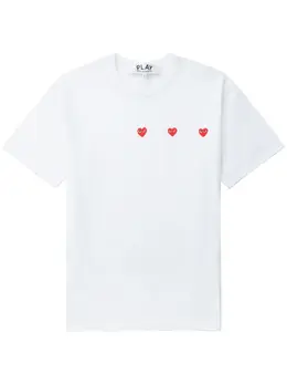 Comme Des Garçons Play: Хлопковая футболка 