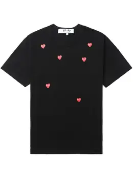 Comme Des Garçons Play: Хлопковая футболка 