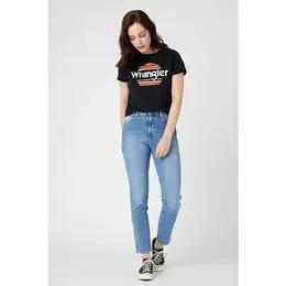 Wrangler: Синие джинсы 
