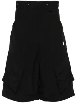Marcelo Burlon County of Milan: Чёрные шорты 