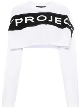 Y/Project: Белая футболка 