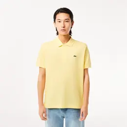 LACOSTE: Жёлтое поло 