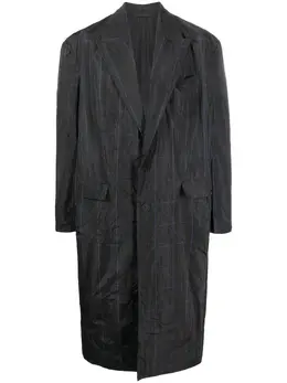 Balenciaga: Плащ на пуговицах 