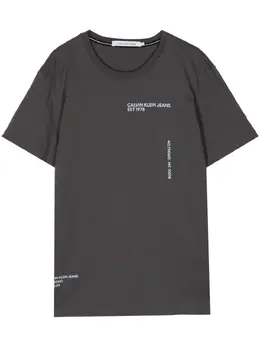 Calvin Klein: Футболка с принтом 