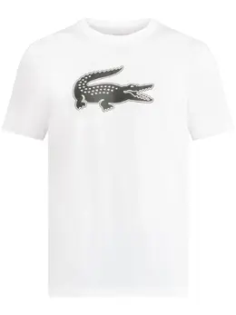 Lacoste: Футболка с принтом 