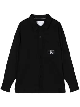 Calvin Klein: Рубашка с принтом 