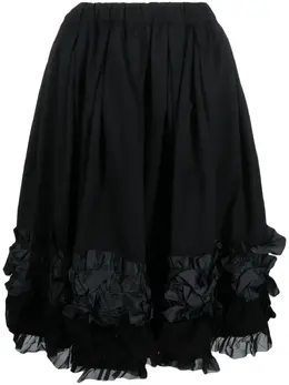 Comme Des Garçons Comme Des Garçons: Юбка с растительным принтом 