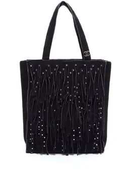 CHANEL Pre-Owned: Чёрная сумка 