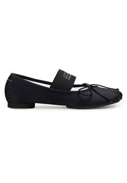 MM6 Maison Margiela: Чёрные балетки 