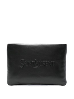 Saint Laurent: Чёрный клатч 