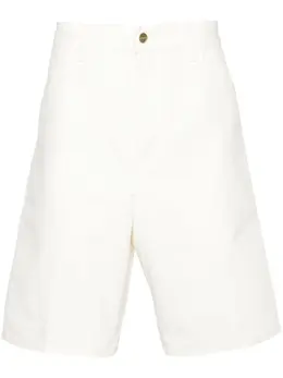 Carhartt WIP: Белые шорты 