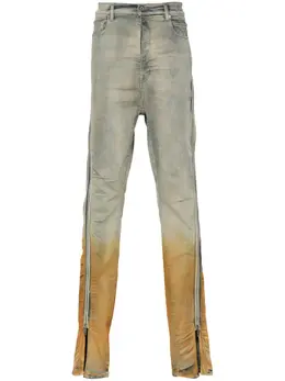 Rick Owens DRKSHDW: Голубые джинсы 
