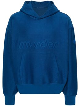 Moncler: Синяя толстовка 