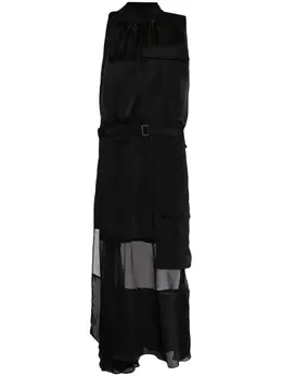 sacai: Прозрачное платье 