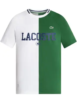 Lacoste: Двухцветная футболка 
