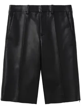 Helmut Lang: Кожаные шорты 