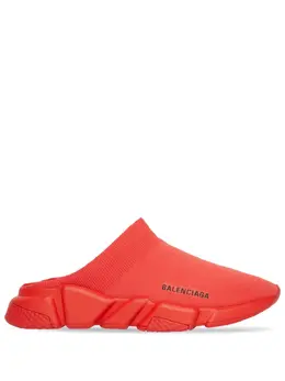 Balenciaga: Яркие мокасины  Speed