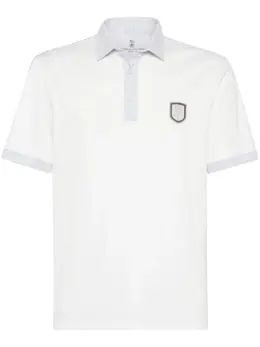 Brunello Cucinelli: Белое поло 