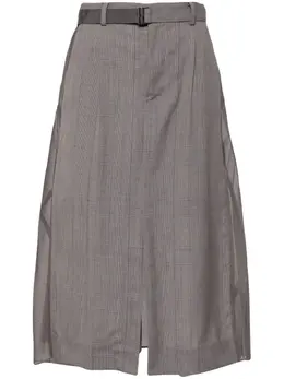 sacai: Юбка миди 