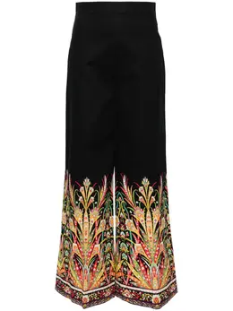 ETRO: Брюки с принтом 