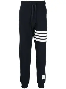 Thom Browne: Хлопковые брюки  4-Bar