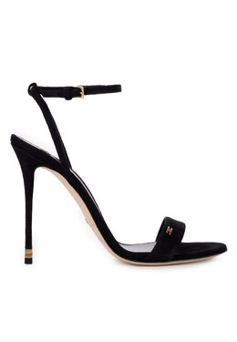ELISABETTA FRANCHI: Чёрные босоножки 