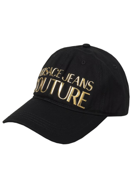 VERSACE JEANS COUTURE: Чёрная кепка 