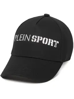 Plein Sport: Кепка с принтом 