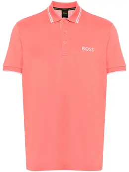BOSS: Розовое поло 