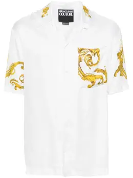 Versace Jeans Couture: Рубашка с принтом 
