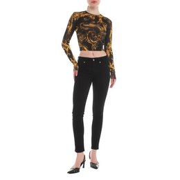 Versace Jeans Couture: Чёрный свитер 