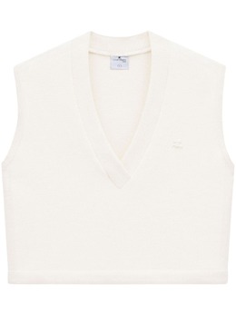 Courrèges: Хлопковый жилет 