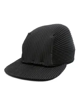 Homme Plissé Issey Miyake: Чёрная кепка 