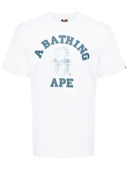 A BATHING APE®: Футболка с принтом 