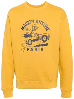 Maison Kitsuné: Хлопковый свитшот 