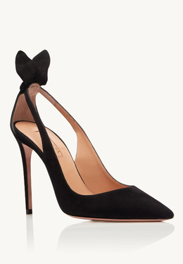 AQUAZZURA: Чёрные туфли 