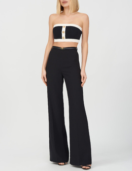ELISABETTA FRANCHI: Чёрные брюки 