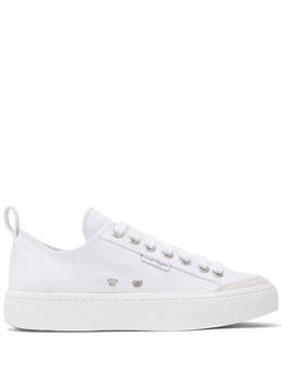 Courrèges: Белые кроссовки 