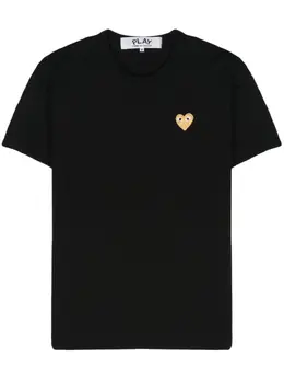 Comme Des Garçons Play: Хлопковая футболка  Heart
