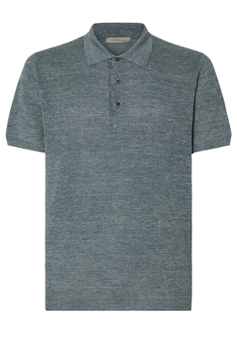 CORNELIANI: Зелёное поло 