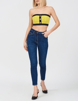 ELISABETTA FRANCHI: Жовті топи 