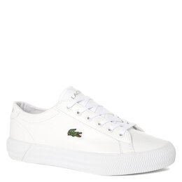 Lacoste: Белые кроссовки 