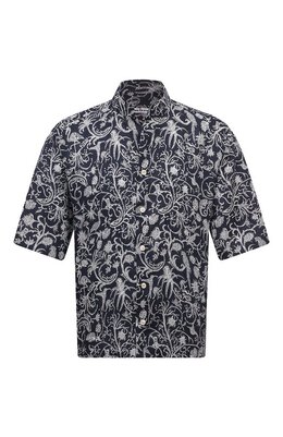 Kiton: Льняная рубашка 