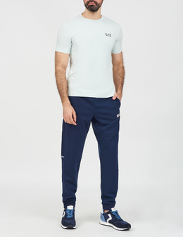 EA7 EMPORIO ARMANI: Блакитні футболки 