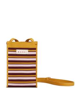 Marni: Оранжевая сумка через плечо 